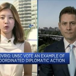 Our North East Asia Adviser Michael Kovrig talks to CNBC's Squawk Box in 2018.